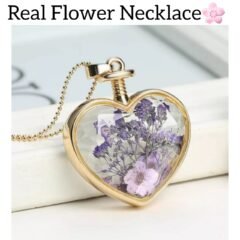 Real Flower Necklace