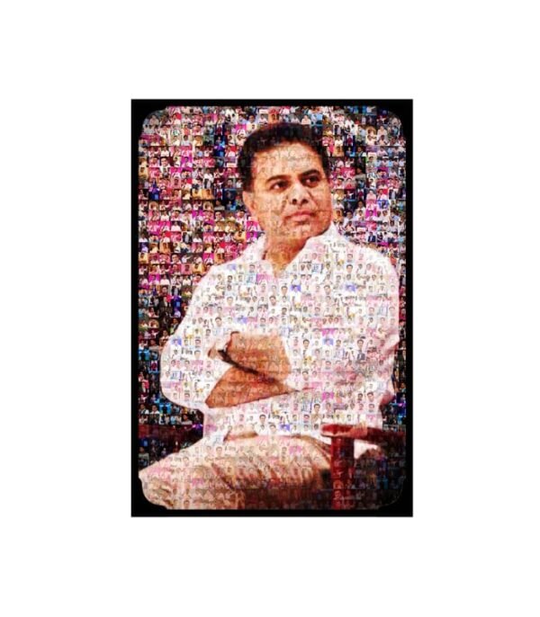 Led mosaic frame