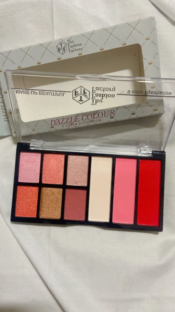 9 shade TFF eyeshadow palette