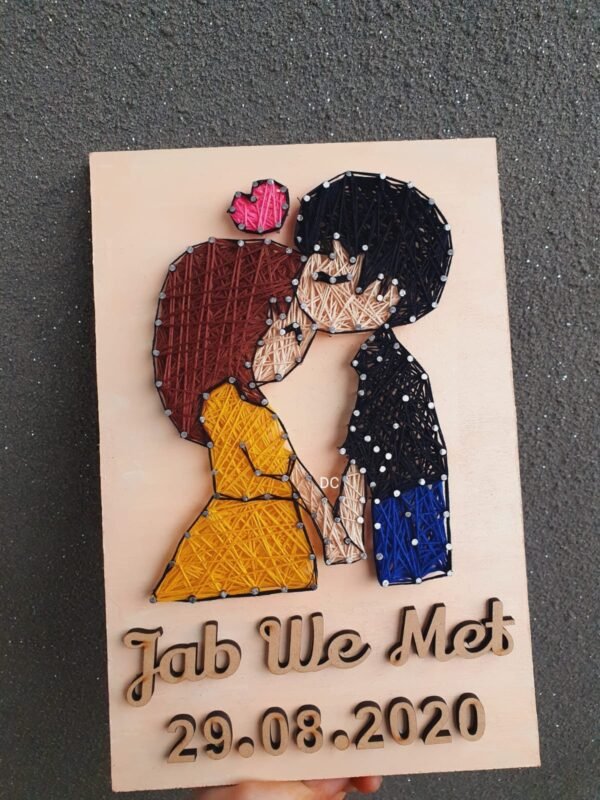Couple String Art - Image 2
