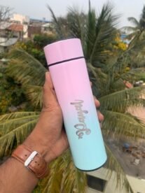 Multi Colored Flask Bottle