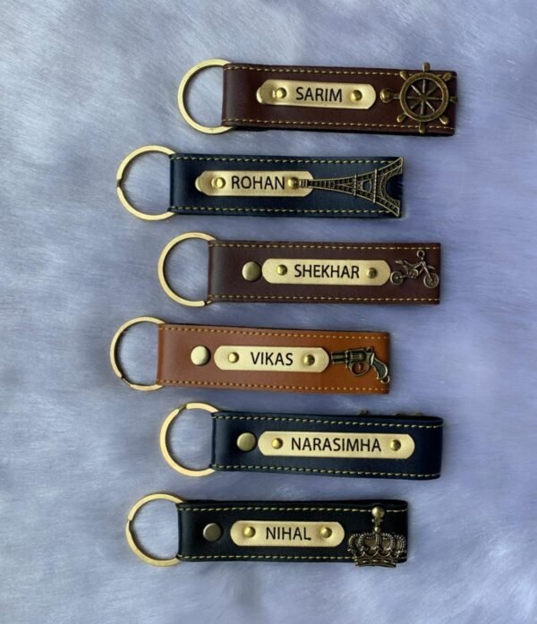 leather keychain - Image 2