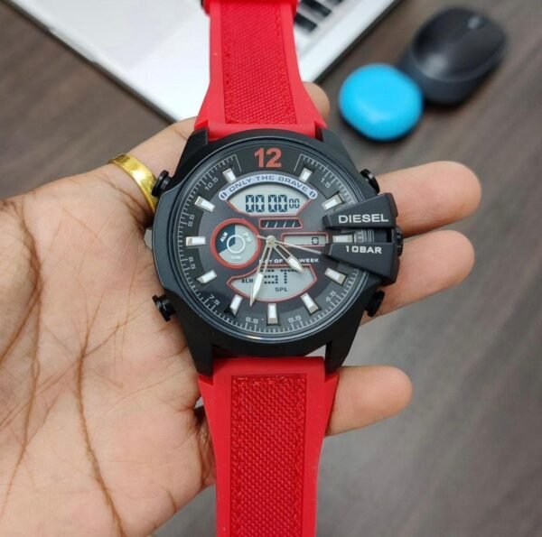 Diesel digital analogue mens watch. - Image 2