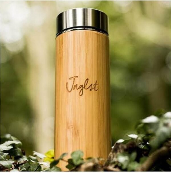 Bamboo flask Bottle - Image 4