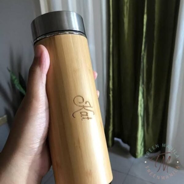 Bamboo flask Bottle - Image 6
