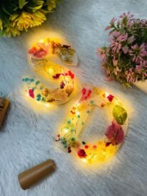 Floral Resin Initial
