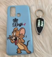 Phone Cover + led Keychain combo