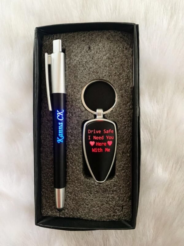 Led pen Keychain combo