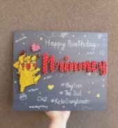 Cartoon String With name