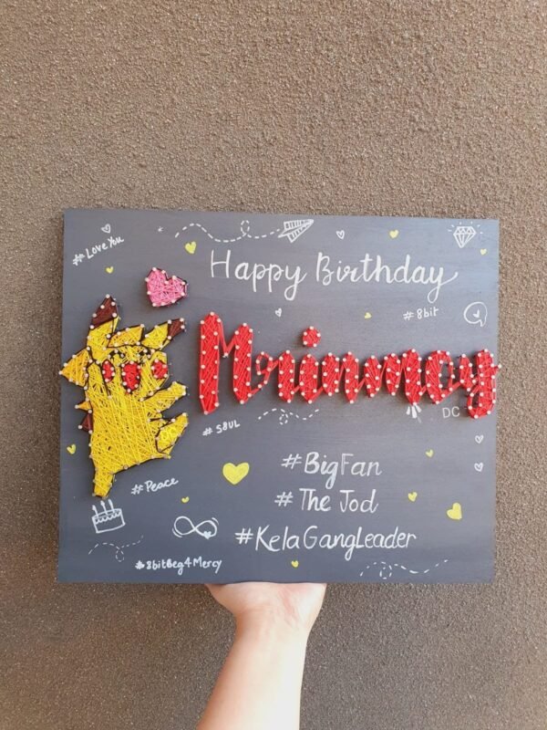 Cartoon String With name