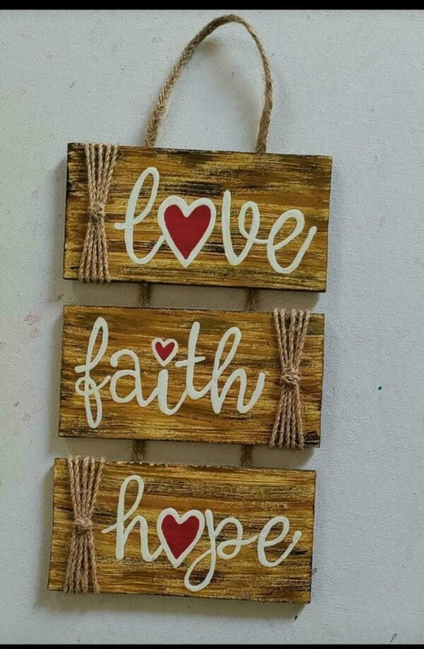 Wall plank decor