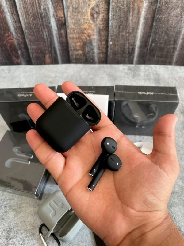 Airpods 2 Matt black. - Image 2