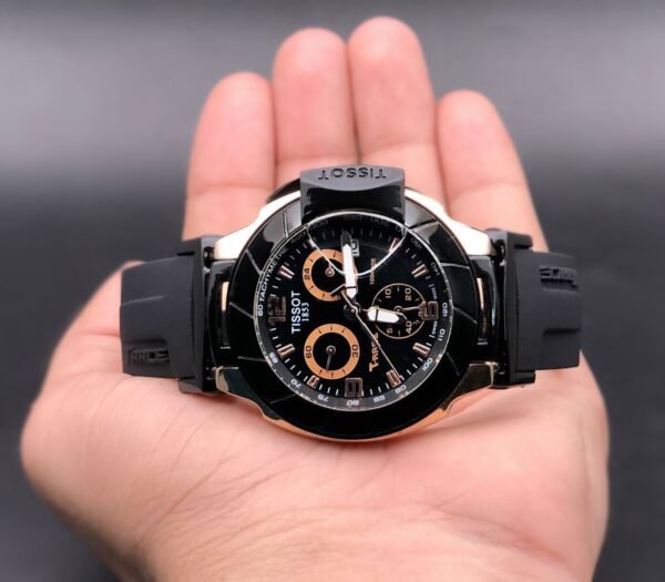 Classy Black Tissot Mens watch - Image 2