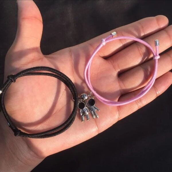 Magnetic Astronaut Bracelets for Couples / BFF bands