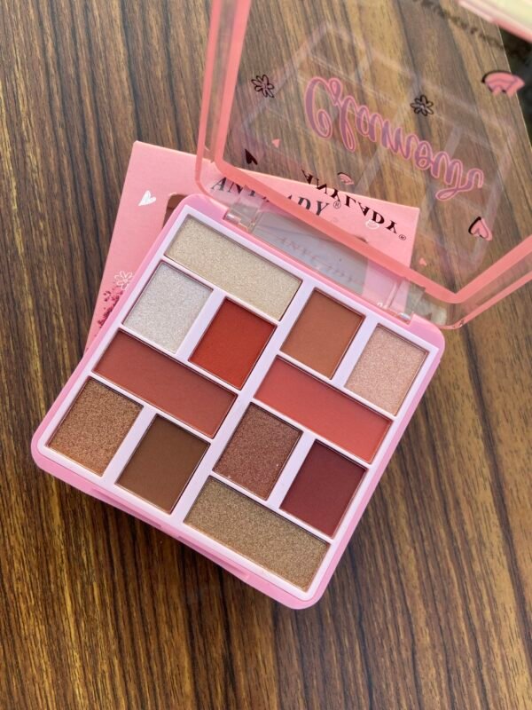 Any lady Glamour eyeshadow plus highlighter palette - Image 3