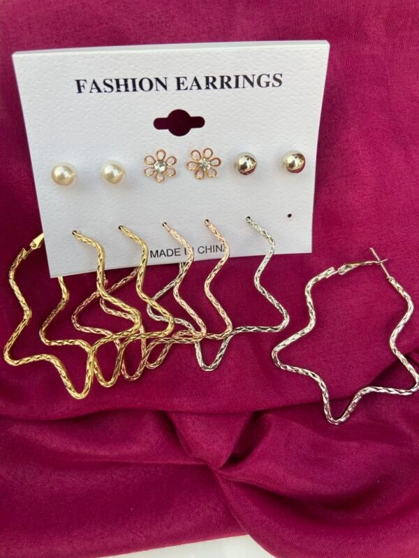 Earrings card big and small