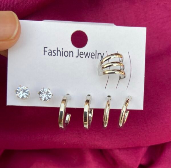 Hoops earring card