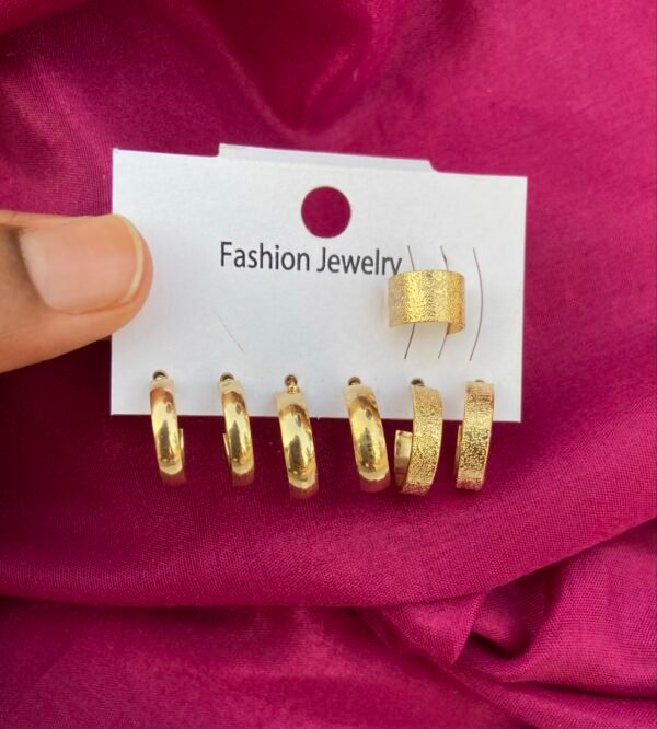 Hoops earring card - Image 2