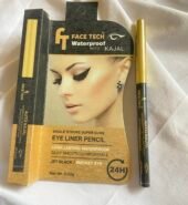 Facetech waterproof Kajal + eyeliner