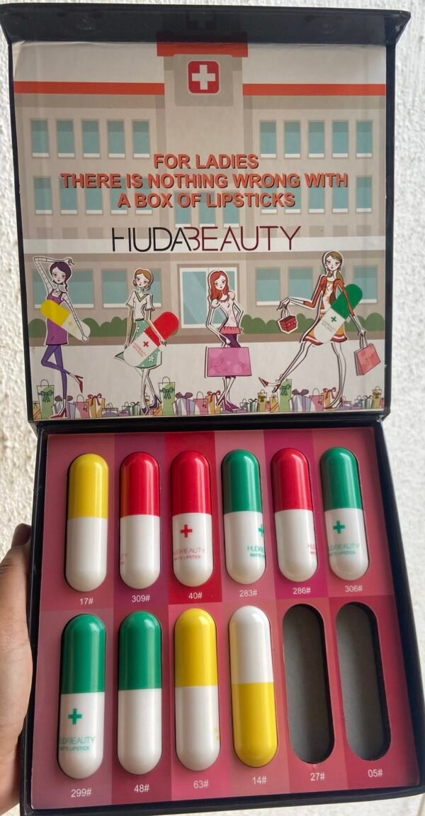 HUDA Beauty Capsule Creamy lipstick - Image 3