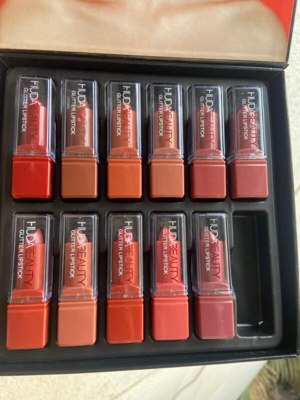 HUDA Beauty Glitter lipstick - Image 2