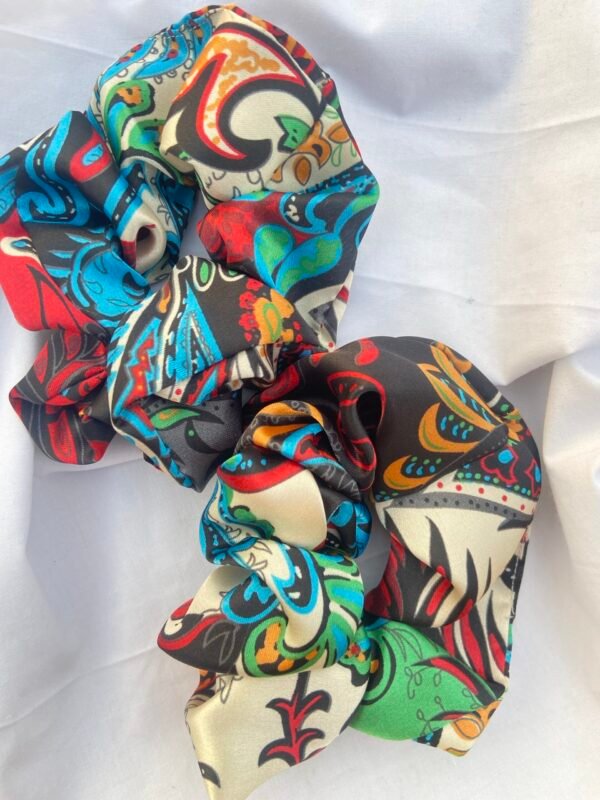 Printed Scrunchies