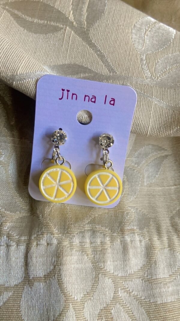 Fruit earrings