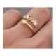 Gold plated Name Ring