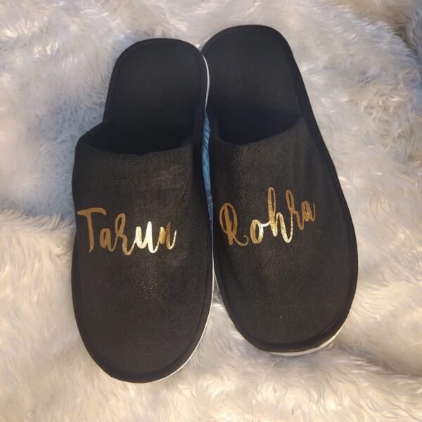 Personalized slippers