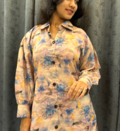 Shrinkled Satin Silk Coord Set