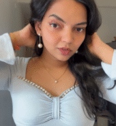 Padded Diamond Work Sweetheart Neck top