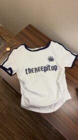 Imported Crop Tee Top !