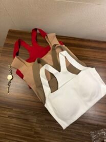 Imported padded back cross top!