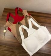 Imported padded back cross top!